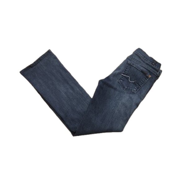 7 For All Mankind Low Rise Bootcut Jeans - Picture 5 of 5